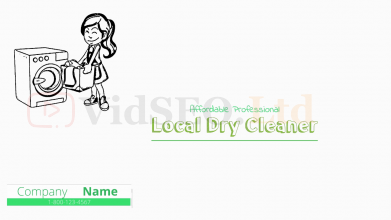 Dry Cleaning Services White Board Animation