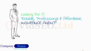 Insurance Agent Services White Board Animation