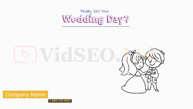 Wedding Planner Services White Board Animation
